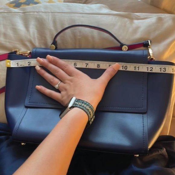 Kate Spade Blue + Pink Crossbody Bag - EUC - Picture 6 of 8